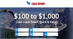 Desktop Screenshot of eaglepayday.net